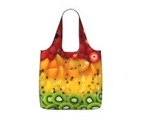 CNTDBU Borsa per la spesa ripiegabile per frutta fresca, leggera, riutilizzabile, per generi alimentari, zaino da viaggio da 25 litri con coulisse, per lavoro e palestra