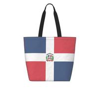 CNTDBU Borsa per la spesa riutilizzabile in Tyvek Repubblica Dominicana, leggera, pieghevole, in carta, impermeabile, resistente, ecologica, per shopping, lavoro, viaggi