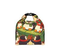 CNTDBU Borsa termica per il pranzo con pinguino con coperchio arrotolabile, dimensioni regolabili, a prova di perdite, per uso quotidiano