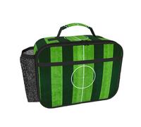 CNTDBU Borsa termica per il pranzo con vista aerea dello stadio, per uomini e donne, borsa termica per lavoro, ufficio, contenitore per il pranzo a tenuta stagna con tasca in rete per cibo