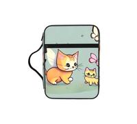 CNTDBU Borsa tote con manici, impermeabile, per viaggi in chiesa, portapenne, tablet, diario