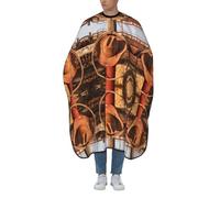 CNTDBU Cappello da cowboy, mantello da taglio per capelli per adulti, mantella da barbiere per uomini e donne, mantella impermeabile per parrucchieri, abito da parrucchiere antistatico