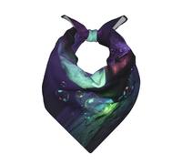 CNTDBU Cauldron Bat Satin Square Scarf 55 x 56 cm morbida fascia per capelli bandana per donne e uomini, sciarpa leggera per il collo da viaggio