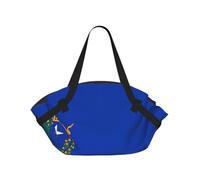 CNTDBU Coperta da picnic 2 in 1 con bandiera del Nevada, tappetino rotondo pieghevole impermeabile per spiaggia e parco, borsa da campeggio portatile con tasche portaoggetti per avventure all'aperto