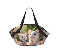 CNTDBU Coperta da picnic 2 in 1 per mamma e bambino, pieghevole, impermeabile, tappetino rotondo per spiaggia, parco, borsa da campeggio portatile con tasche portaoggetti per avventure all'aperto