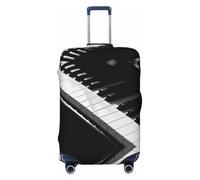 CNTDBU Copertura elastica per tastiera del pianoforte, protezione per bagagli da viaggio, resistente ai graffi, adatta alla maggior parte delle valigie, Nero , XL, boemo