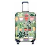 CNTDBU Copertura elastica per valigie bonsai, protezione per bagagli da viaggio, resistente ai graffi, adatta alla maggior parte delle valigie, Nero , XL, boemo