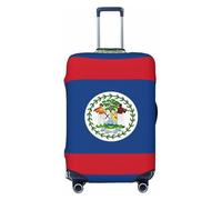 CNTDBU Copertura elastica per valigie con bandiera del Belize, protezione per bagagli da viaggio, resistente ai graffi, adatta alla maggior parte delle valigie, Nero , S, boemo