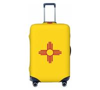 CNTDBU Copertura elastica per valigie con bandiera del New Mexico, protezione per bagagli da viaggio, resistente ai graffi, adatta alla maggior parte delle valigie, Nero , S, boemo