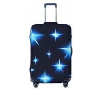 CNTDBU Copertura elastica per valigie da viaggio, resistente ai graffi, adatta alla maggior parte delle valigie, Nero , S, boemo