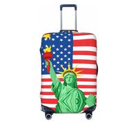 CNTDBU Copertura elastica per valigie, protezione per bagagli da viaggio, resistente ai graffi, adatta alla maggior parte delle valigie, Nero , S, boemo