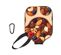 CNTDBU Cute Bear Paw Pickleball Paddle Cover-Neoprene Paddle Case con Mesh Pocket Moschettone per Borsa da Palestra