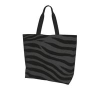 CNTDBU Dark Tiger Stripe Large Tote Shopping Bag per le donne - Borsa a tracolla leggera resistente all'acqua per lavoro viaggi uso quotidiano