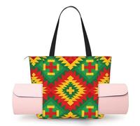CNTDBU Diamond - Borsa da yoga da donna, grande, con supporto per tappetino da yoga, borsa a tracolla leggera per allenamento, viaggi, spiaggia