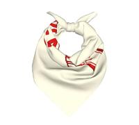 CNTDBU Dont Be Saucy - Sciarpa quadrata multiuso in raso, 55 x 55 cm, effetto seta, per donne e uomini, morbida sciarpa per capelli, per acconciature, foulard per collo, copricapo