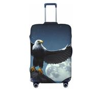 CNTDBU Eagle Under the Stars - Copertura elastica per valigia, protezione per bagagli da viaggio, resistente ai graffi, adatta alla maggior parte delle valigie, Nero , XL, boemo