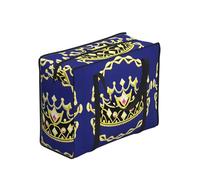 CNTDBU Fantasy Tiara - Borsa per la spesa resistente, impermeabile, riutilizzabile, con cerniera, pieghevole, per viaggi e picnic