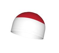 CNTDBU Flag of Monaco - Sottocasco, traspirante, colore: nero