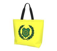 CNTDBU Grande borsa per la spesa con bandiera della Raja di Perlis, da donna, leggera, resistente all'acqua, per lavoro, viaggi, uso quotidiano