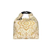 CNTDBU Indian Manuscript - Borsa termica per il pranzo, con chiusura a rotolo, con dimensioni regolabili, a prova di perdite, per uso quotidiano