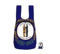 CNTDBU Kentucky State Flag - Zaino pieghevole da 16 l, leggero, da viaggio, impermeabile, con cerniera, per uomo e donna