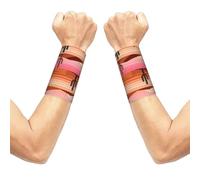 CNTDBU Manicotto da polso stile deserto, confezione da 2, supporto traspirante a compressione per palestra, fascia elastica per il polso per fitness