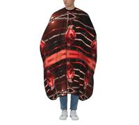 CNTDBU Mantella da taglio per guanti da boxe per adulti, mantella da barbiere per uomini e donne, mantella impermeabile per parrucchieri, antistatica