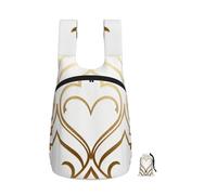 CNTDBU Metal Lines, zaino pieghevole da 16 l, leggero, per viaggi, zaino da trekking impermeabile con cerniera per uomo e donna