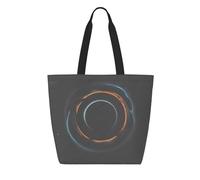 CNTDBU Mysterious Cosmic Black Holes Tyvek - Borsa per la spesa riutilizzabile, leggera, pieghevole, in carta, impermeabile, ecologica, per shopping, lavoro, viaggi