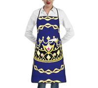 CNTDBU PaFantasy Tiara Grembiule da cucina impermeabile per uomini e donne, resistente alle macchie, con tasca profonda, grembiule da chef regolabile e resistente per cottura