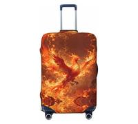 CNTDBU Phoenix Rebirth - Copertura elastica per valigie, protezione per bagagli da viaggio, resistente ai graffi, adatta alla maggior parte delle valigie, Nero , M, boemo