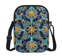 CNTDBU Piccola borsa a tracolla con motivo a vite, borsa leggera con cerniera, borsa a tracolla impermeabile casual per portafoglio da viaggio per telefono