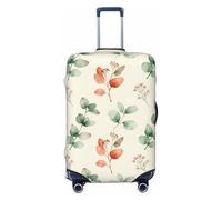 CNTDBU Plant Diary - Copertura elastica per valigia, protezione per bagagli da viaggio, resistente ai graffi, adatta alla maggior parte delle valigie, Nero , M, boemo