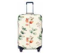 CNTDBU Plant Diary - Copertura elastica per valigia, protezione per bagagli da viaggio, resistente ai graffi, adatta alla maggior parte delle valigie, Nero , M, boemo