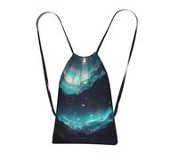 CNTDBU Science Fiction Stars - Zaino pieghevole con coulisse, leggero, pieghevole, riutilizzabile, per viaggi, zaino compatto per campeggio, palestra