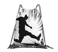 CNTDBU Sliding Tackle Move - Sacca grande impermeabile leggera per sport in palestra, zaino casual con coulisse per viaggi ed escursioni