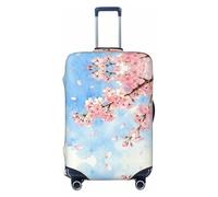 CNTDBU Spring Cherry Bloom - Copertura elastica per valigie, protezione per bagagli da viaggio, resistente ai graffi, adatta alla maggior parte delle valigie, Nero , S, boemo