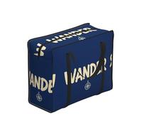 CNTDBU Wander Script Word Heavy Duty Shopping Tote Bag - Borsa della spesa riutilizzabile impermeabile con cerniera, borsa pieghevole per viaggi picnic