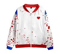 Cnulaueu All of Us Are Dead - Costume Yoon Gwi NAM, divisa scolastica, Halloween, con chiusura lampo, abbigliamento sportivo, Giacca 2, XS