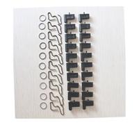 CNWEIBINSD Kit di Riparazione for rondelle Elastiche di Arresto dell'avviamento a Strappo for Motosega, 10 Pezzi, Adatto for 017 018 021 023 025 MS170 MS180 MS230 MS210 MS250