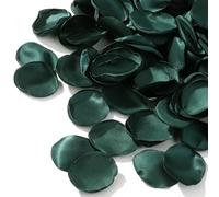 CNYMANY 200 petali di rosa, petali di fiori verdi in seta per matrimoni, cestini, petali di rosa verdi, sfusi per corridoio, centrotavola, addio al nubilato, decorazioni per proposte di feste