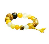 CNYTPE Bracciale Feng Shui Five Elements Balance - Gioielli per ciclo energetico per uomo e donna - Design originale con cristalli per buona fortuna, abbondanza, protezione e armonia, One Size