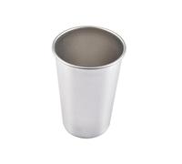 CNYUON 6 pezzi 320 ml pratici bicchieri in acciaio inox for esterni, set di bicchierini, mini for vino, portatili in