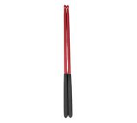 CNYUON Bacchette per Batteria 1 Pair Simple Practical Drum 5A Aluminum Alloys Drumsticks Percussions Accessorys Drummers for Kids Adults per Batteria(Red)