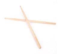 CNYUON Bacchette per Batteria 2Pcs Jazz Drum Sticks Consistent Weight And Pitch Wood Tip Drumsticks Drumsticks for Acoustic/Electronic Drums per Batteria(5A)