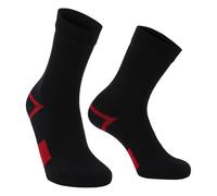 CNYUON Men Waterproof Hiking Socks Breathable Moisture Wicking Outdoor Athletic Hiking Wading Trail Running Skiing Warm Winter Socks Per Uomo(Red,M (EU39-42))