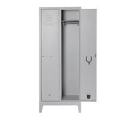 CO.AR.ME SPOGLIATOIO 2 POSTI 69X33X180 Armadio, Grigio RAL 7035