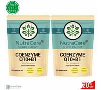 Co Enzima Q10+Vitamina B1-550mg Compressa (98% Ubiquinone + B1 Spinaci Fonte )