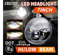 CO LIGHT Faro principale da 7 pollici per moto H4 Angel Eyes E9 7 "Faro principale 12V 24V Indicatore di direzione per Jeep Urban 4x4 Offroad