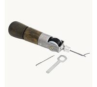 Co-link DIY Handmade Leather Tool Leather Factory Lock Stitch Sewing Awl Automatic Awl Leather Craft Tool Super Carving Wax Line Hand Art Needle Sewing Machine